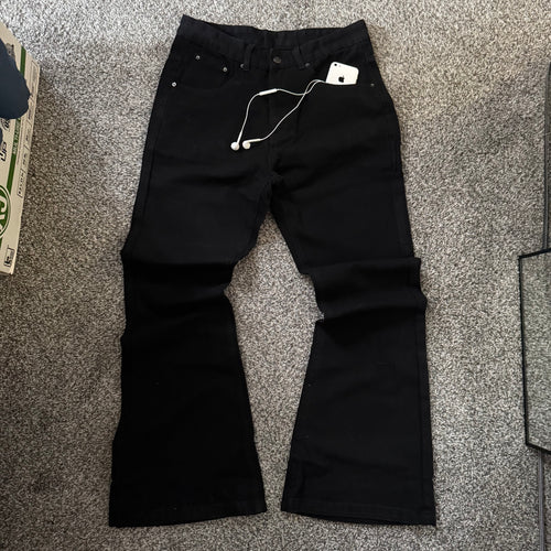 “lost” flare jeans
