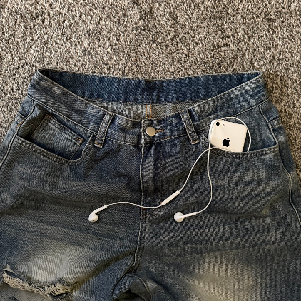 “Torn” jeans